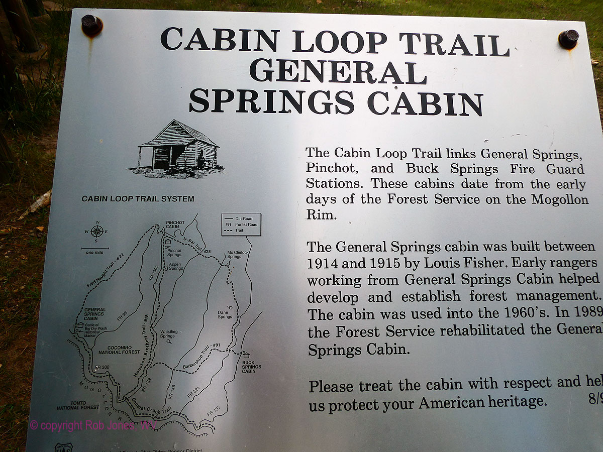 Coconiño Cabin Loop hike 2020 Circumnavigating Six Historic USFS  