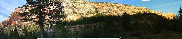 Rig Canyon view - panorama