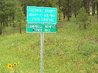 Sign near Lake Mary