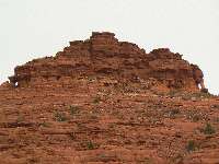 V-3 of Mitten Ridge overview - see center of photo