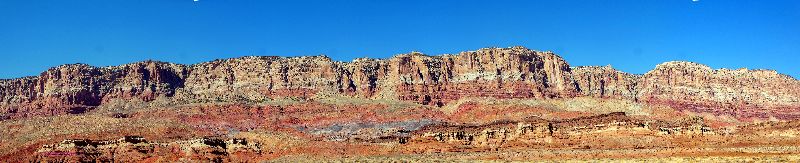 Panorama of the Vermilion Cliffs
