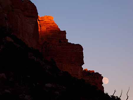 So Long - Moonrise over the Coconino SS, Day 11