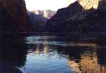 Early sunrise on the river