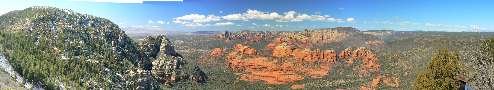 View from Schnebly Hill - Sedona (full-size image is 3291 pixels wide)