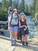 Rob and Kathleen at Loon Creek